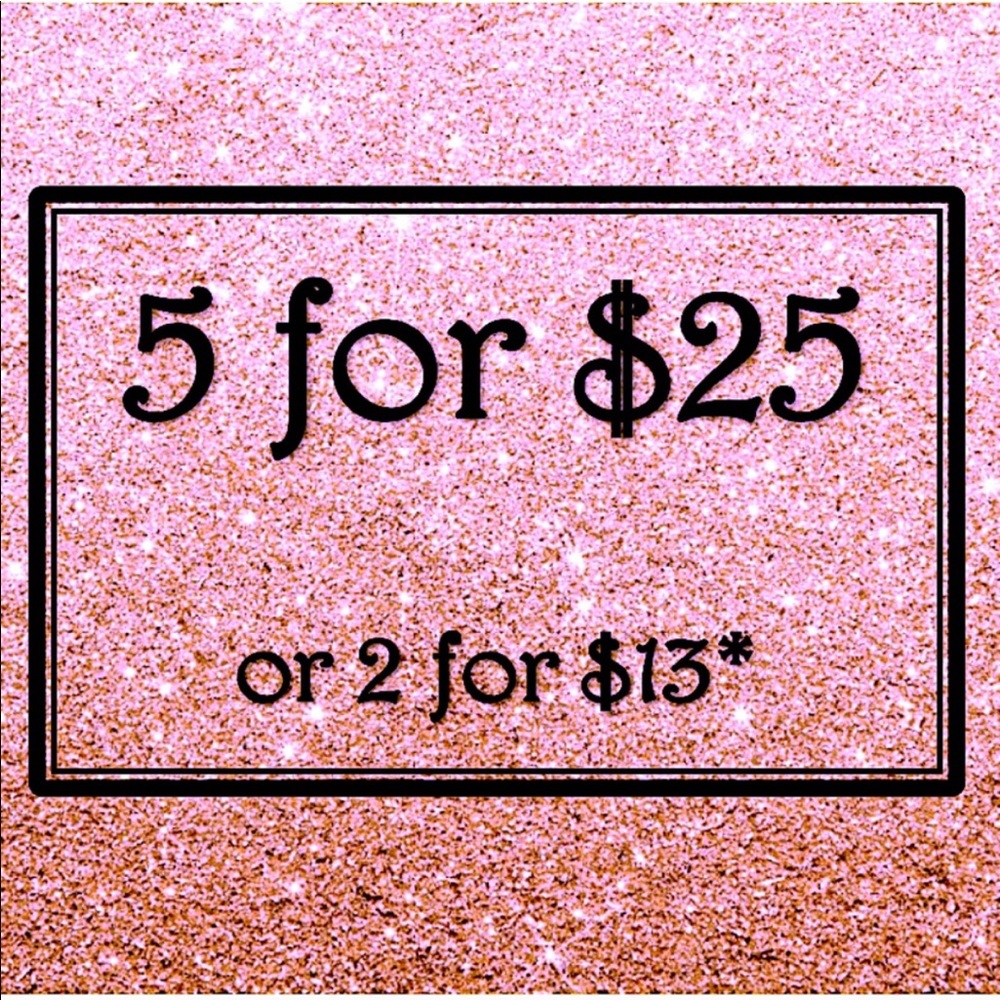 Just pick any 5-2 items !!